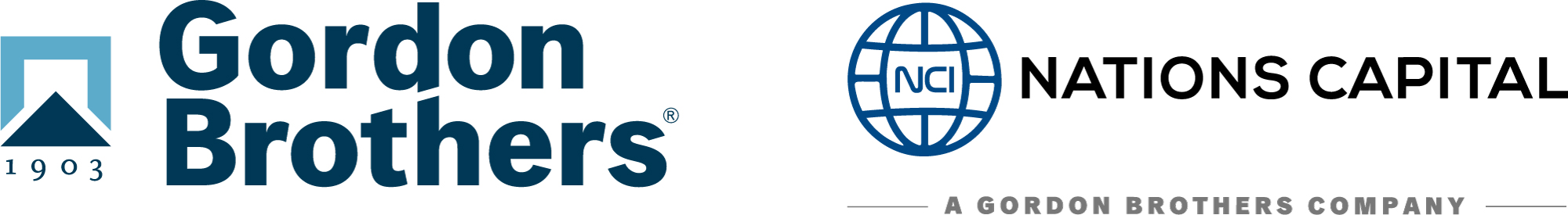 Gordon Brothers and Nations Capital Logo